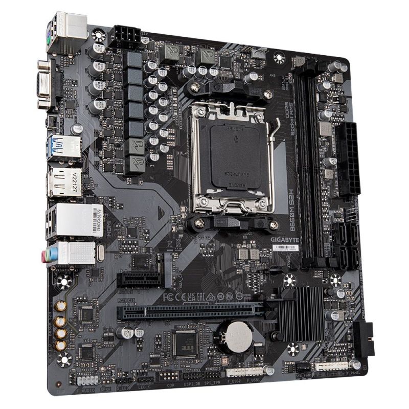 Материнская плата Gigabyte Socket AM5 (B650M S2H)