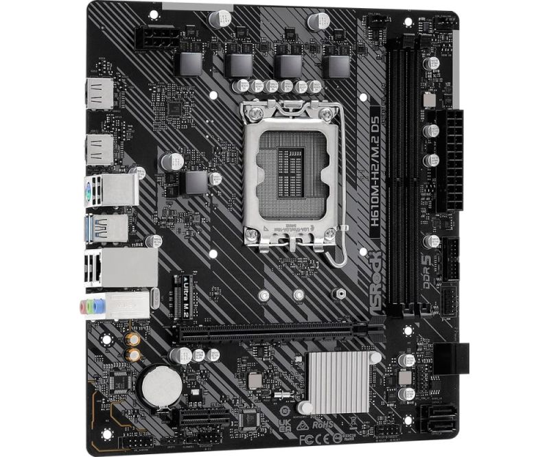 Материнська плата ASRock Socket 1700 (H610M-H2/M.2 D5)