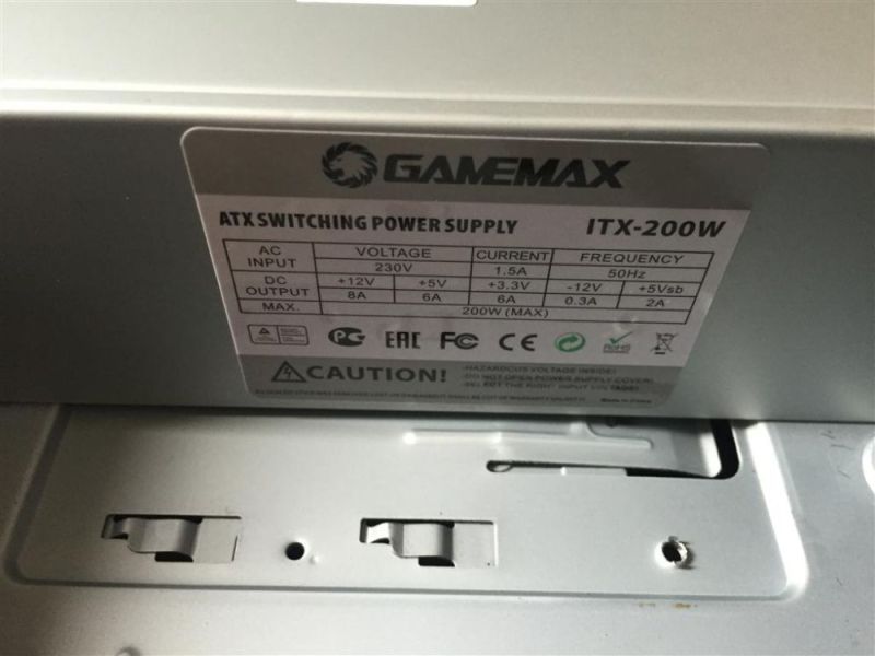 Корпус GameMax Black 200W (ST102-2U3)