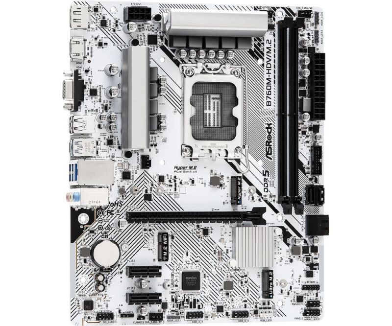 Материнська плата ASRock Socket 1700 (B760M-HDV/M.2)