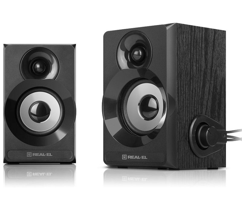 Акустическая система REAL-EL S-200 Black (EL121200008)