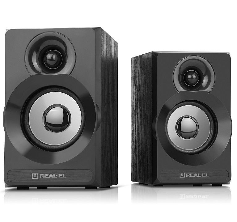 Акустическая система REAL-EL S-200 Black (EL121200008)