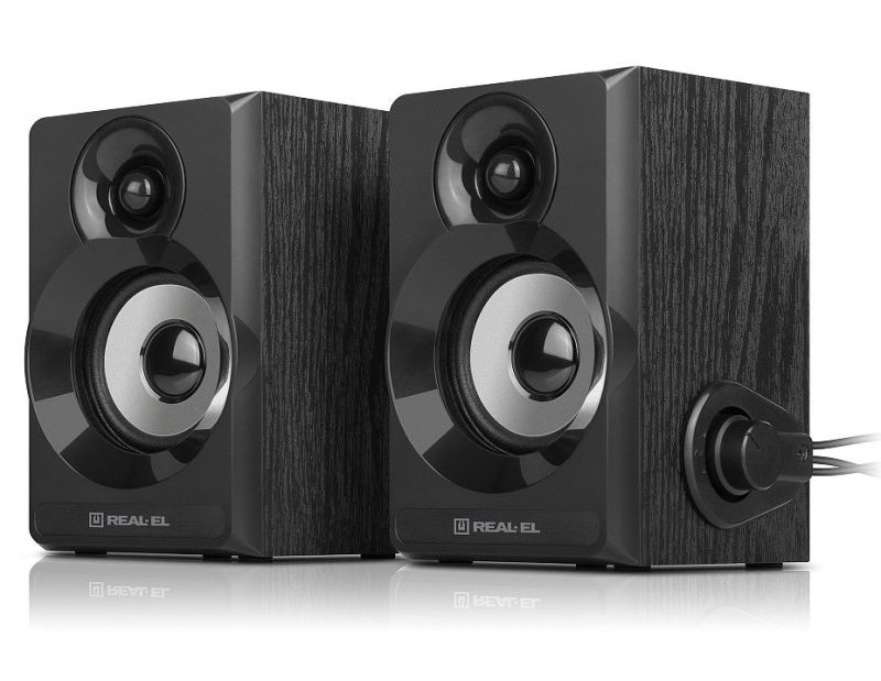 Акустическая система REAL-EL S-200 Black (EL121200008)
