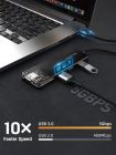 USB-хаб Cabletime 4 ports (CB02B)