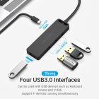 USB-хаб Vention 4 ports Black (TGKBB)