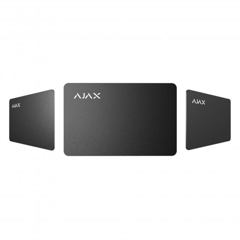 Безконтактна картка Ajax Pass Black (3pcs) (38220.89.BL) (23945.89.BL)