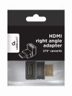 Адаптер Cablexpert HDMI - HDMI, M/F, Г-образный, черный пакет (A-HDMI270-FML)