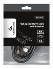 Кабель Cablexpert HDMI - HDMI V 2.0  (M/M),  4K, 1.8 м, чорний пакет (CC-HDMI4L-6)