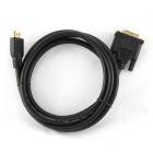 Кабель Cablexpert HDMI - DVI V 1.4 (M/M), 1.8 м, чорний пакет (CC-HDMI-DVI-6)