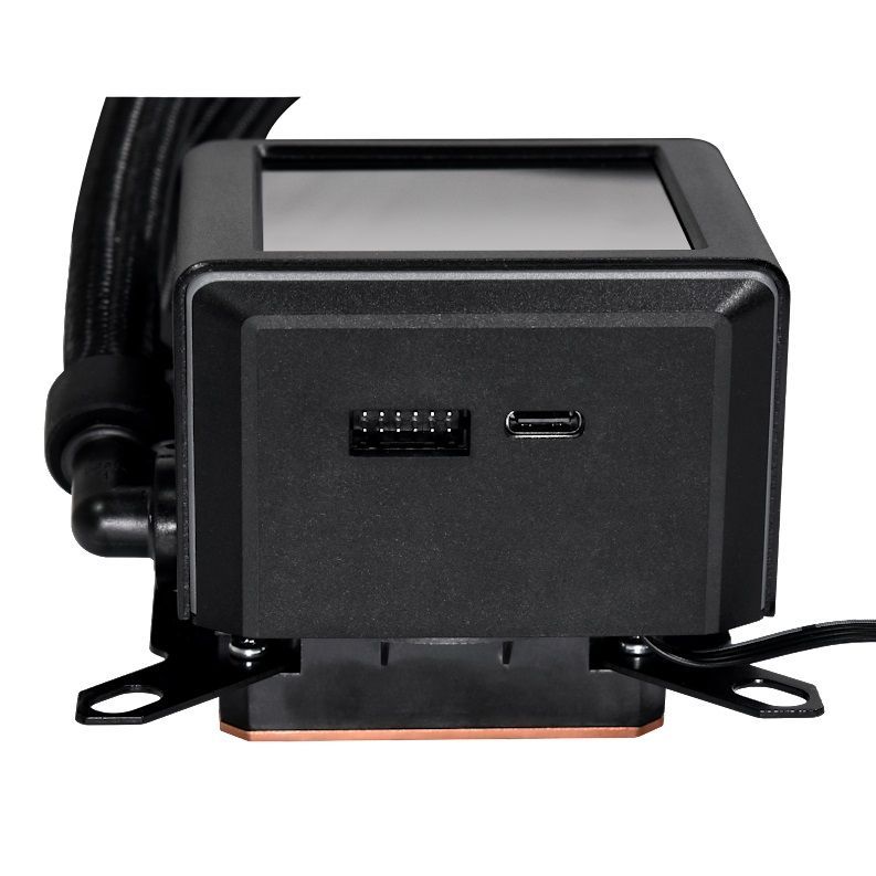 Система водяного охолодження Lian Li Galahad II LCD, 360 Black (G89.GA2ALCD36B.00)