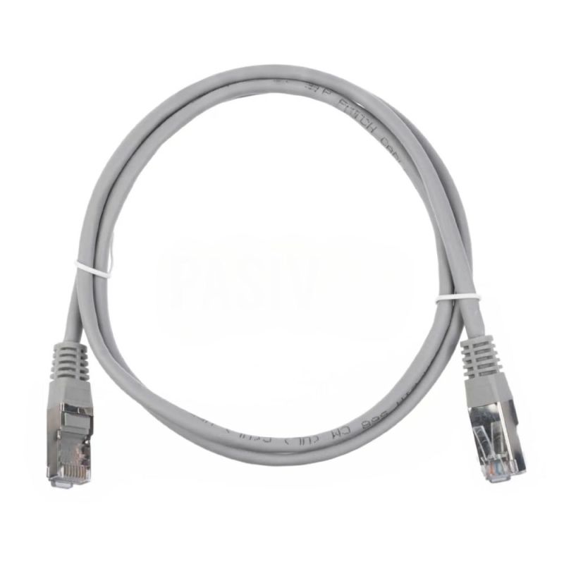 Патч-корд Strax CAT5e 5 м Grey Bulk (4017538001412)
