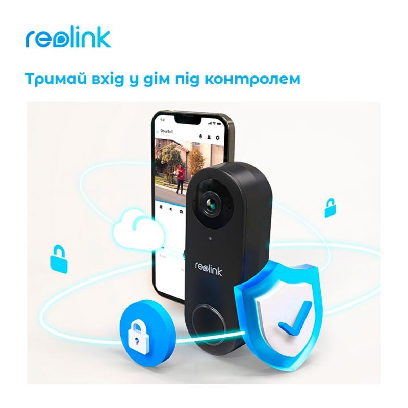 Видеозвонок Reolink (Video Doorbell Wi-Fi) (D340W)
