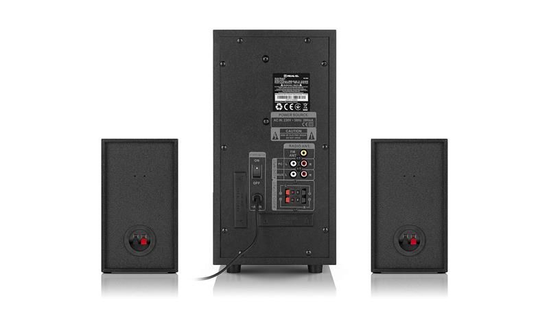 Акустична система REAL-EL M-555 Black (EL121300013)