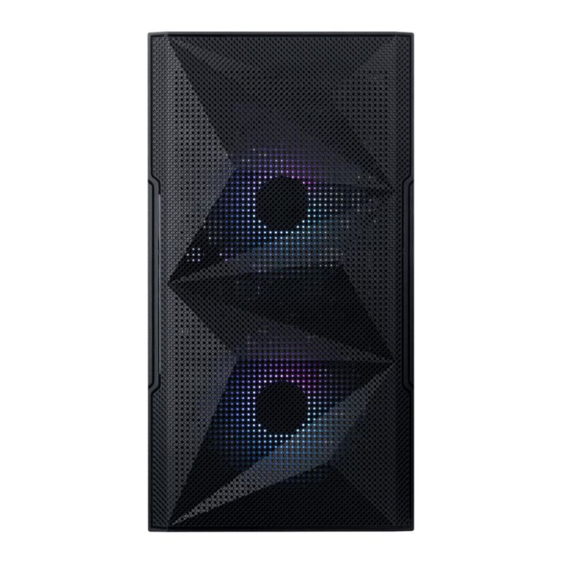 Корпус Prologix E113 Tempered Glass&Mesh Black (E113 Black)