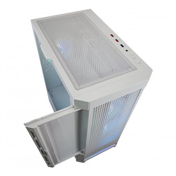 Корпус Cougar Duoface RGB White без БП (DUOFACE RGB (White))