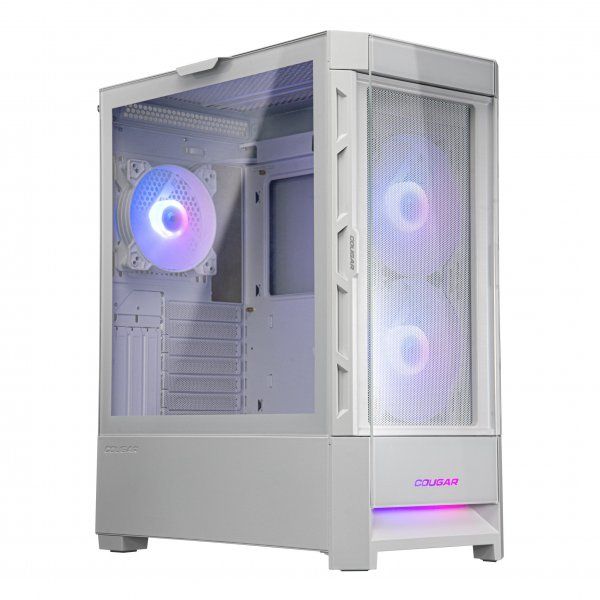 Корпус Cougar Duoface RGB White без БП (DUOFACE RGB (White))