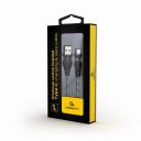 Кабель Cablexpert USB - USB Type-C (M/M), преміум, 1 м, чорний (CC-USB2B-AMCM-1M-BW)