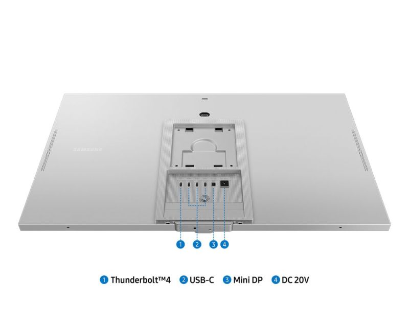 Монитор Samsung 27" ViewFinity S90PC Silver IPS (LS27C902PAZXUA)
