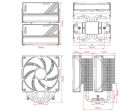 Кулер процесорний ID-Cooling Frozn A620 Black (FROZN A620 Black)