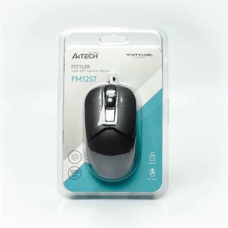 Миша A4Tech Fstyler FM12ST Black (FM12ST (Black))