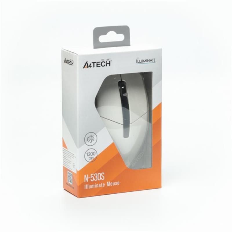 Мышь A4Tech N-530S White (N-530S (White))