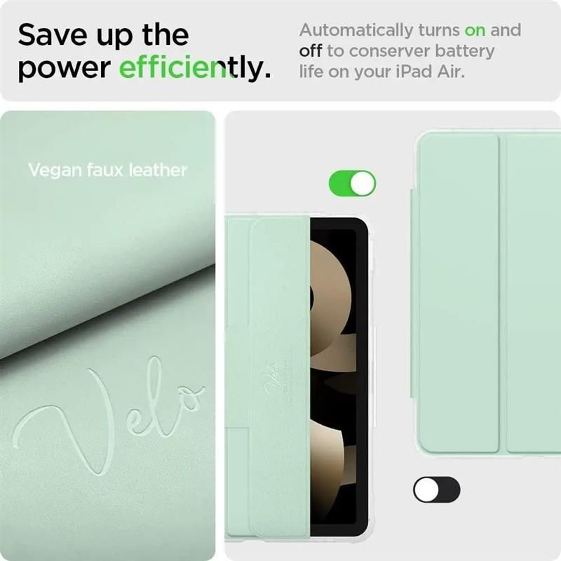 Чохол-книжка Spigen Ultra Hybrid Pro для Apple iPad Air 10.9" (2020 / 2022) Green (ACS02700)