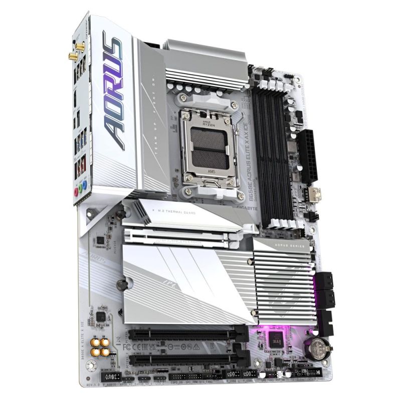 Материнська плата Gigabyte B650E Aorus Elite X AX Ice Socket AM5 (B650E AORUS ELITE X ICE)