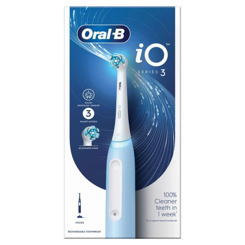 Зубна електрощітка Braun Oral-B iO Series 3 (iOG3.1A6.0 Ice Blue)