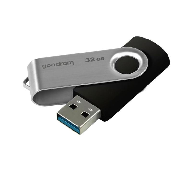 Флеш-накопичувач USB3.2 32GB Goodram UTS3 (Twister) Black (UTS3-0320K0R11)