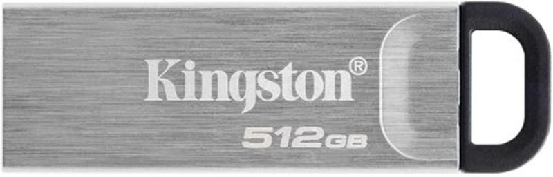 Флеш-накопитель USB3.2 512GB Kingston DataTraveler Kyson Silver/Black (DTKN/512GB)