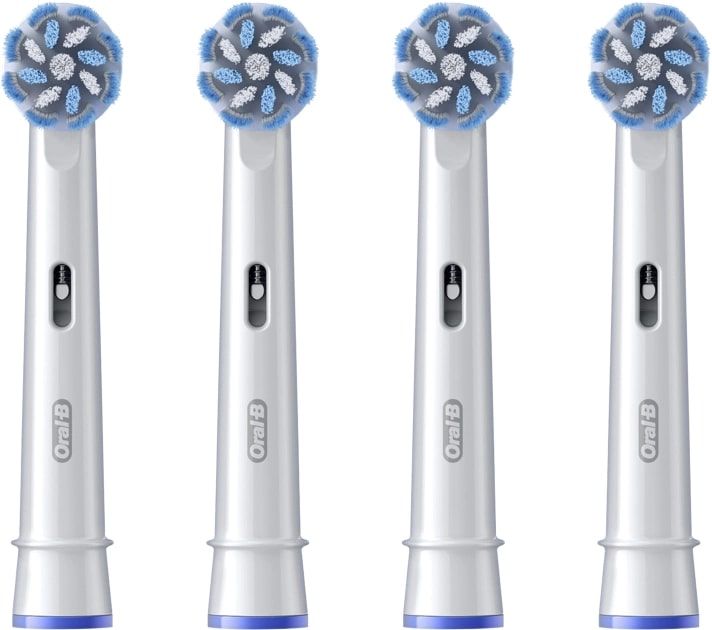 Насадка для зубной электрощетки Braun Oral-B Pro Sensitive Clean EB60X (4 шт) (Oral-B Pro Sensitive Clean EB60X (4))