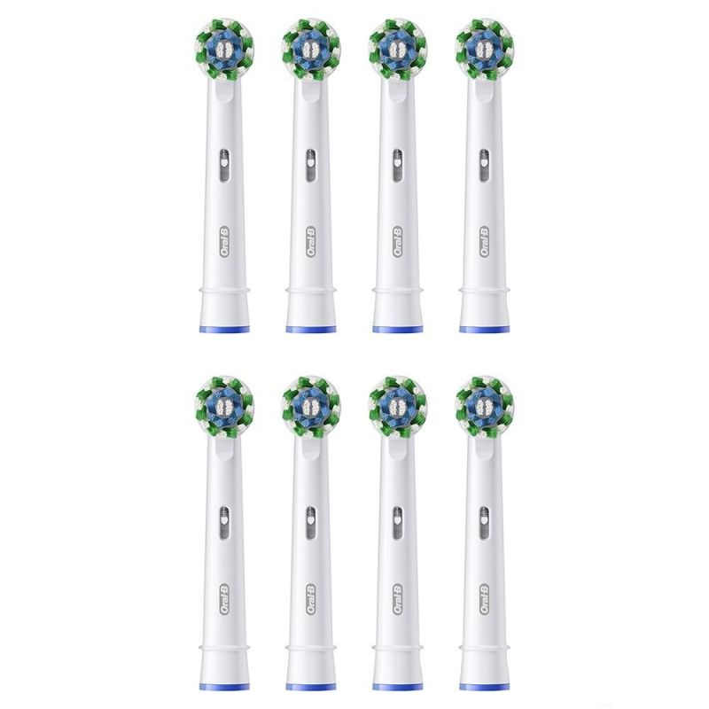 Насадка для зубной электрощетки Braun Oral-B Pro Cross Action EB50RX (8 шт.) (Oral-B Pro Cross Action EB50RX (8))