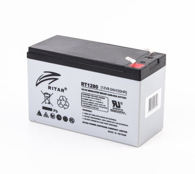 Аккумуляторная батарея Ritar 12V 8AH AGM (RT1280)