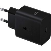 Мережевий зарядний пристрій Samsung Black, 45W + кабель USB Type-C (EP-T4511XBEGEU)