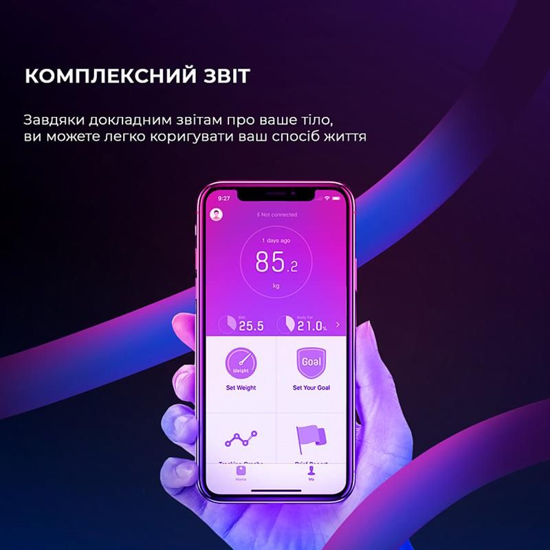 Весы напольные Yunmai X Smart Scale (YMBS-M268)