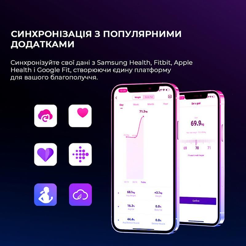 Весы напольные Yunmai X Smart Scale (YMBS-M268)