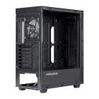Корпус Prologix E122 Tempered Glass&Mesh Black (E122 Black)