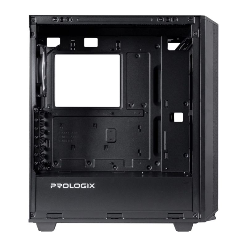 Корпус Prologix E122 Tempered Glass&Mesh Black (E122 Black)