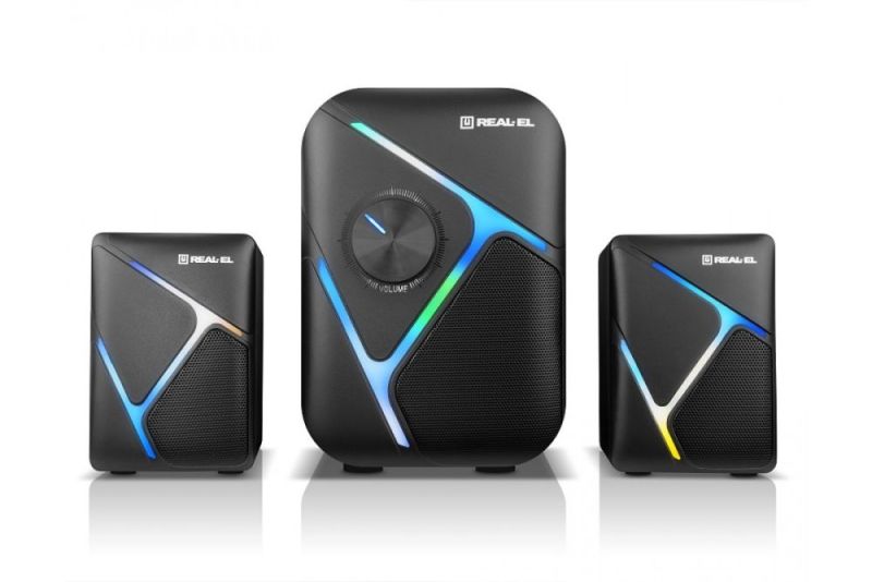 Акустична система REAL-EL M-320 Black (EL121300014)