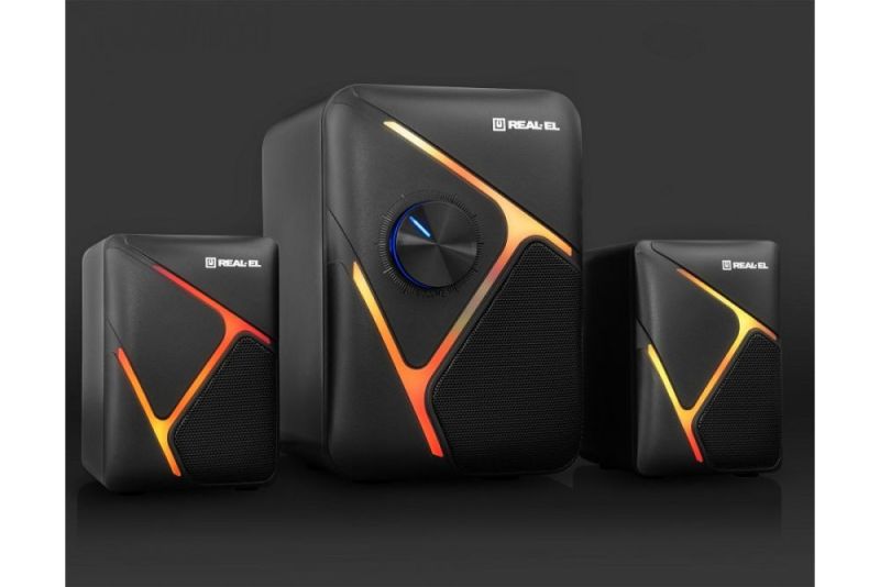 Акустична система REAL-EL M-320 Black (EL121300014)