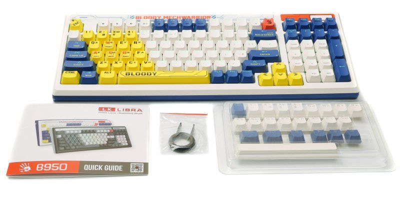 Клавиатура Bloody B950 RGB Warrior Blue (B950 RGB (Warrior Blue))