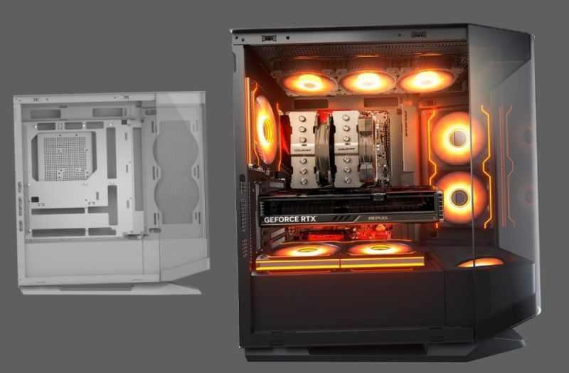 Корпус Cougar без БЖ (FV270 RGB Black)
