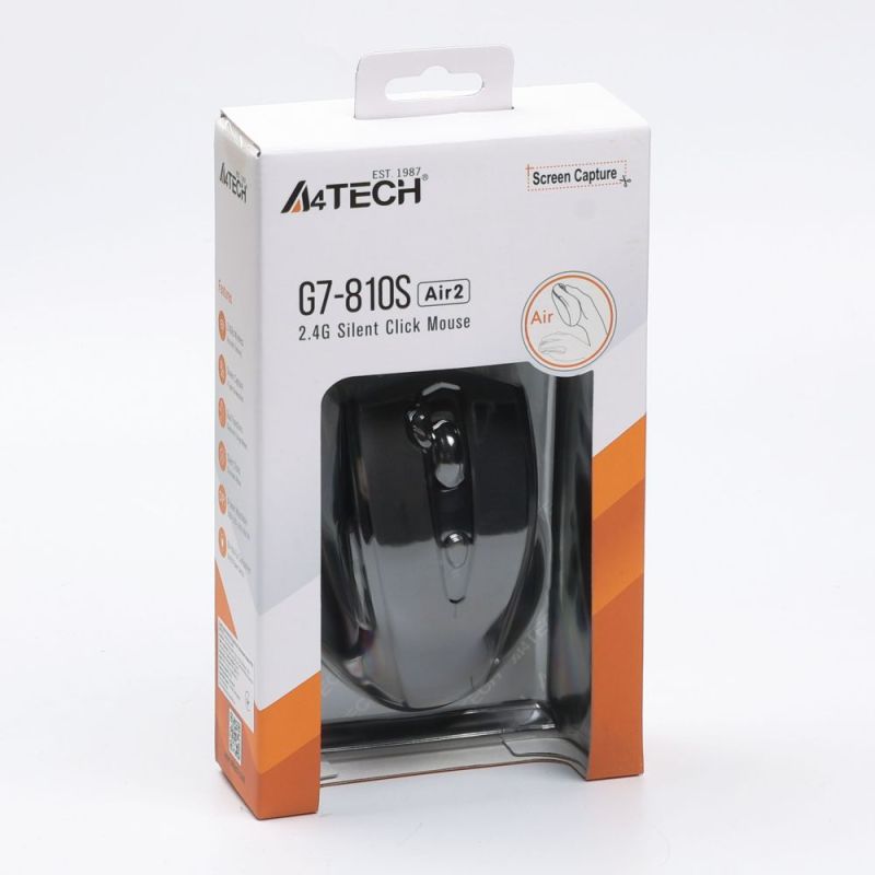 Миша бездротова A4Tech G7-810S Air2 Black (G7-810S Air2 (Black))