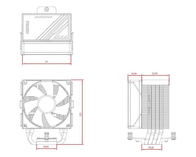 Кулер процессорный ID-Cooling Frozn A400 ARGB (FROZN A400 ARGB)