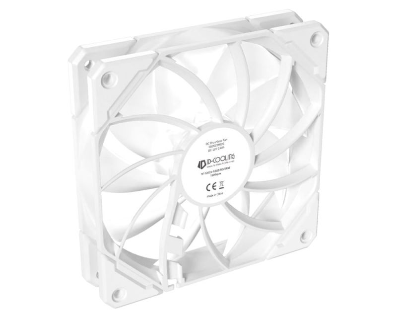 Вентилятор ID-Cooling TF-12025-Pro ARGB Reverse White (TF-12025-PRO ARGB REVERSE WHITE)