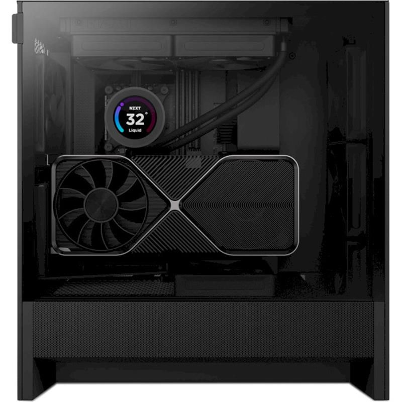 Корпус NZXT H5 Flow Black без БЖ (CC-H52FB-01)