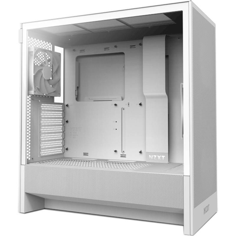 Корпус NZXT H5 Flow White без БП (CC-H52FW-01)