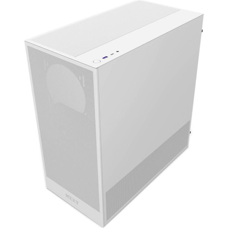 Корпус NZXT H5 Flow White без БП (CC-H52FW-01)