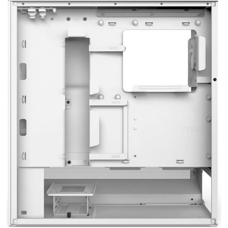 Корпус NZXT H5 Flow White без БП (CC-H52FW-01)