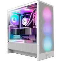 Корпус NZXT H5 Flow RGB White без БЖ (CC-H52FW-R1)